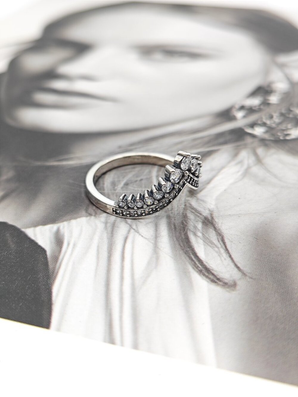 Pandora Princess Wishbone Ring - Picture 5 of 9